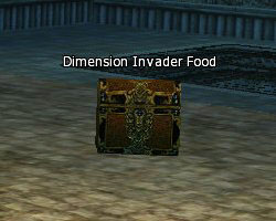 Dimension Invader Food